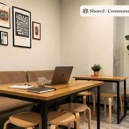 아파트 Practical W Private Bathroom Shared Kitchen